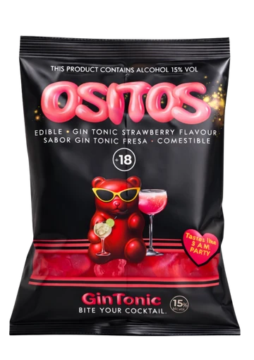 Official Ositos Strawberry Gin Tonic product image